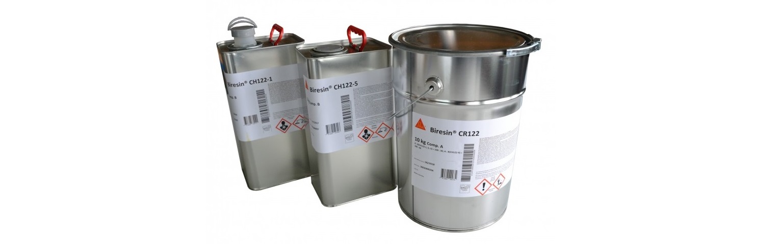 Sika Biresin CR122 mit CH122-1 und CH122-5